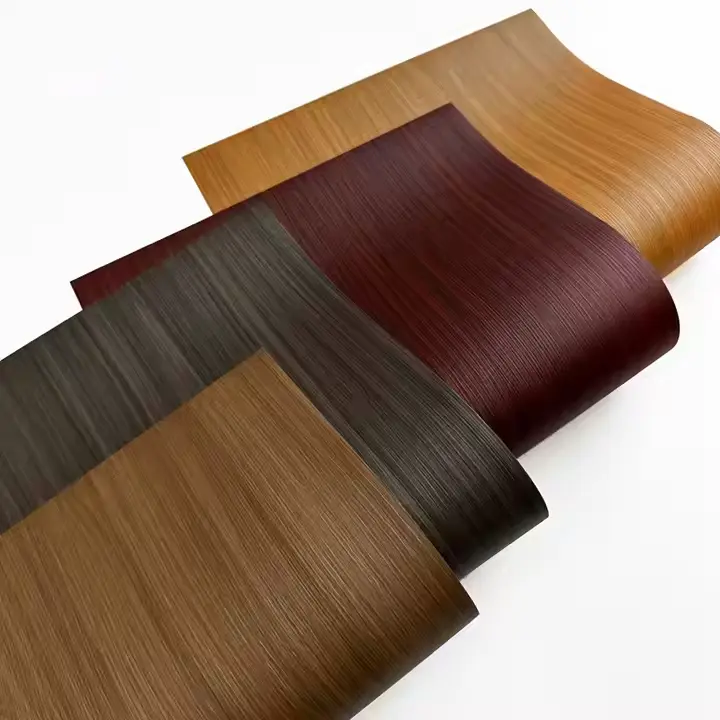 Anti-Scratch Hout Grain PVC Marble Board Lamination Film