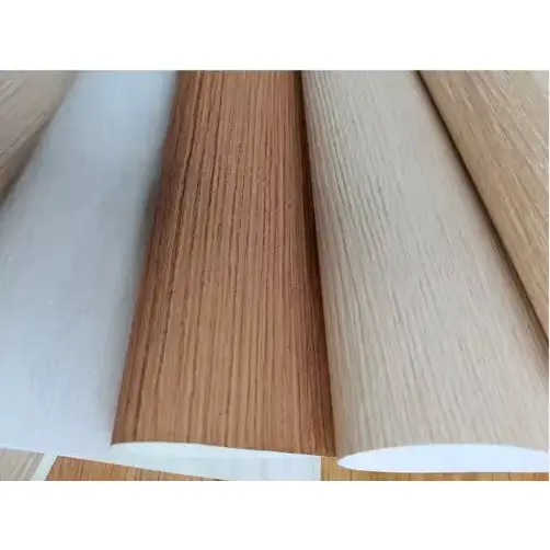 Vacuüm Press Walnut PVC Film Membraan Fooi foar doar film