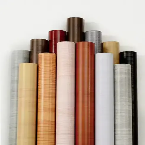 Waterdichte pvc hout Graan Furniture-rentovenfilm